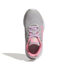 adidas Sneaker Tensaur Run 2.0 grau/pink Freizeit-Laufschuhe Kinder
